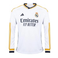 Real Madrid David Alaba #4 Hemmatröja 2023-24 Långa ärmar